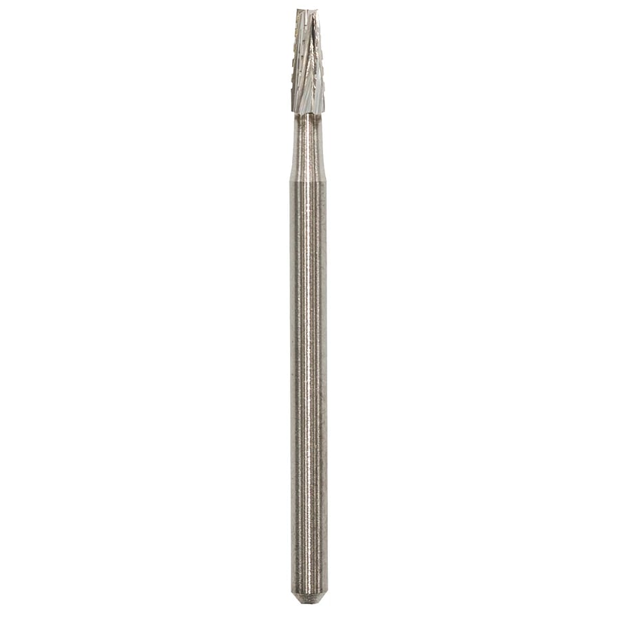 Edgeendo Edge Burs Carbide Bur, Surgical Taper Fissure, Friction Grip 702, 19 mm, 10/Pk