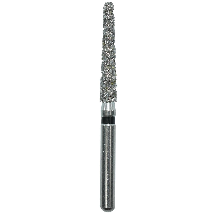EdgeEndo Diamond Round End Taper Short Bur, Friction Grip, Extra Coarse, 199016SXC, 25/Box