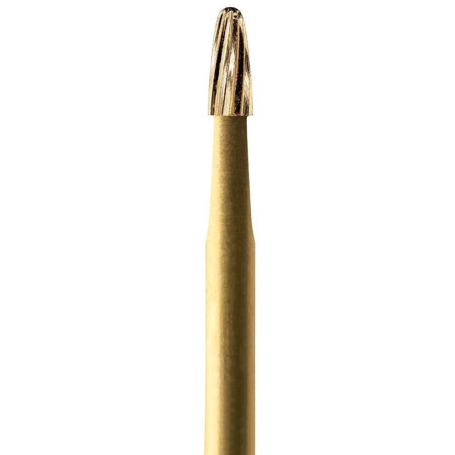 Edgeendo Finishing Carbide Bur FG, Bullet Shape, Friction Grip, 7803, 3.4 mm, 5/Package