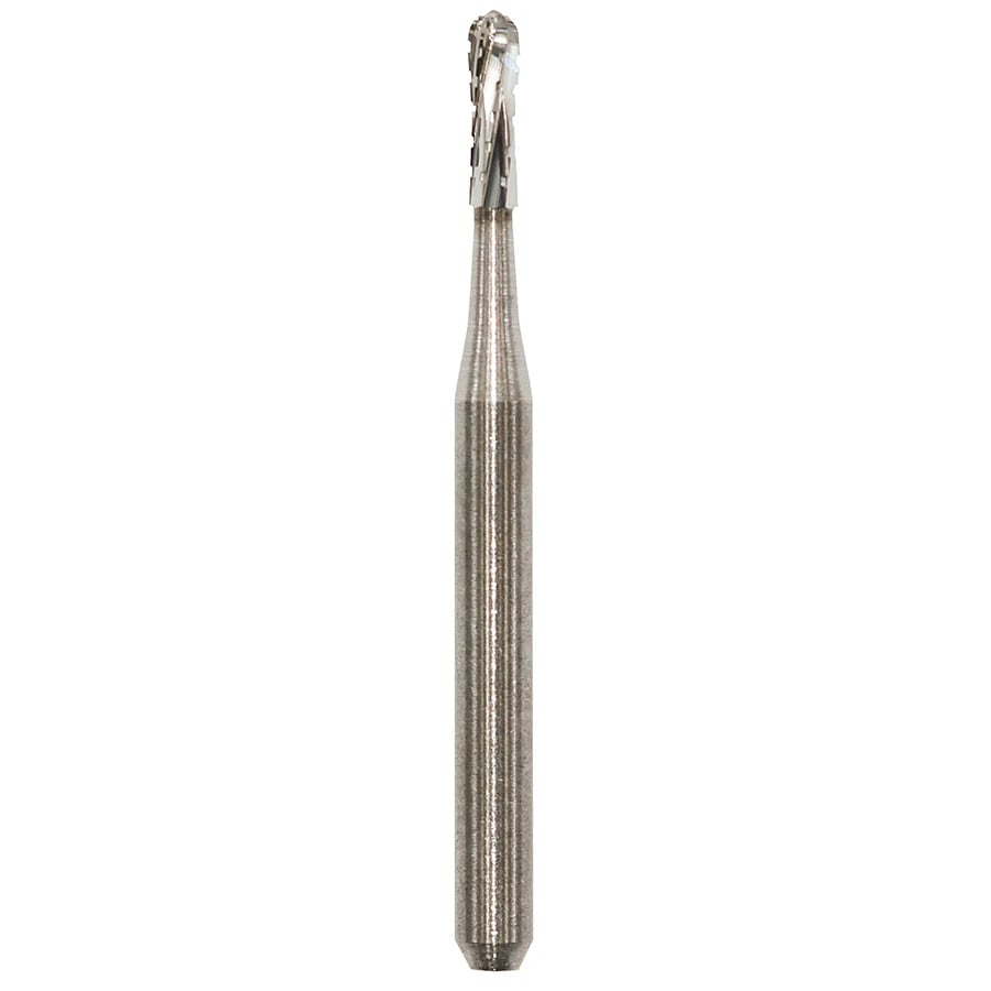 Edgeendo Operative Carbide Bur FG, Domed Fissure, Friction Grip 1557, 19mm, 100/Pk