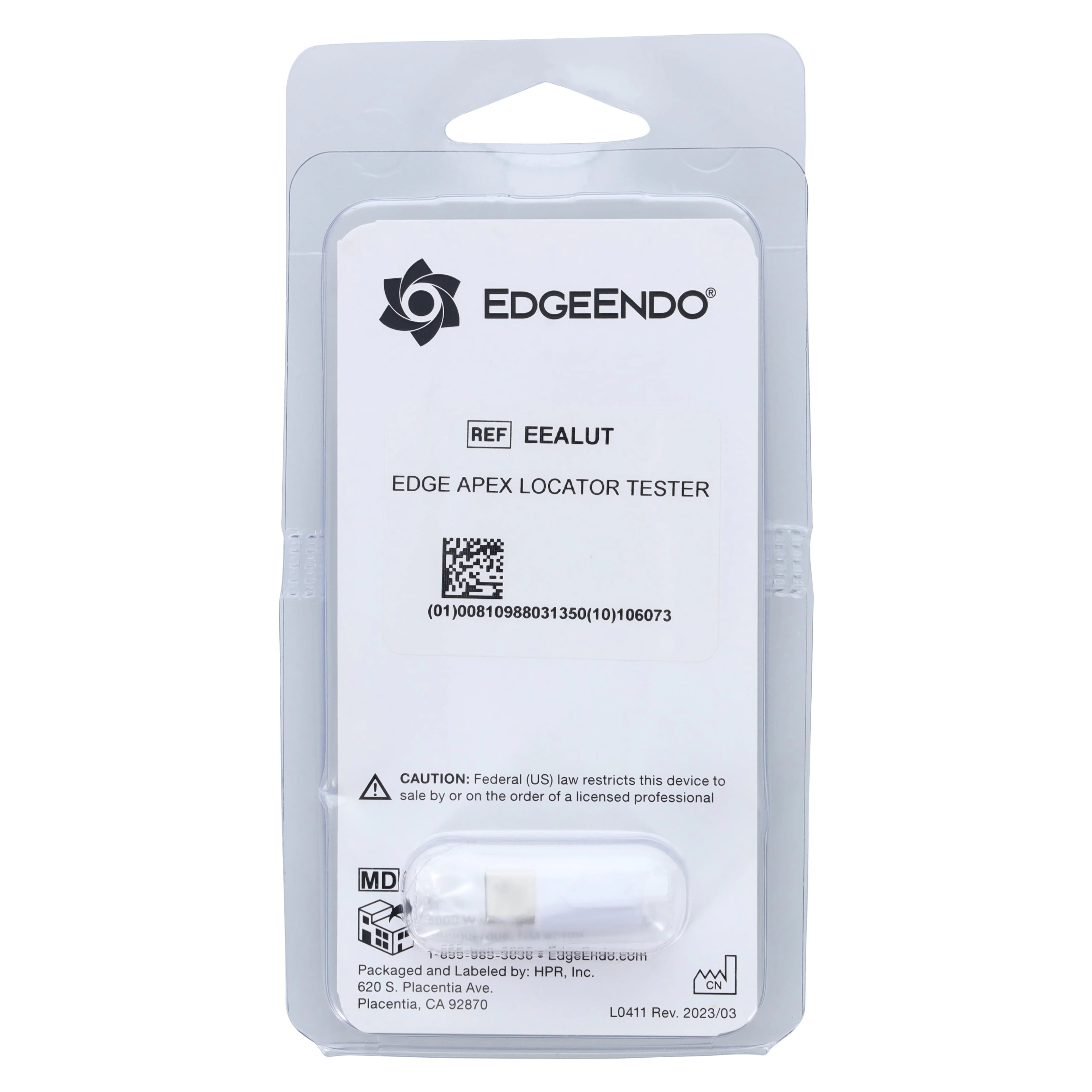 Edge Apex Tester, Apex Locator Tester, Each, 01KEZKNPK6WZFY823792RKE1BH