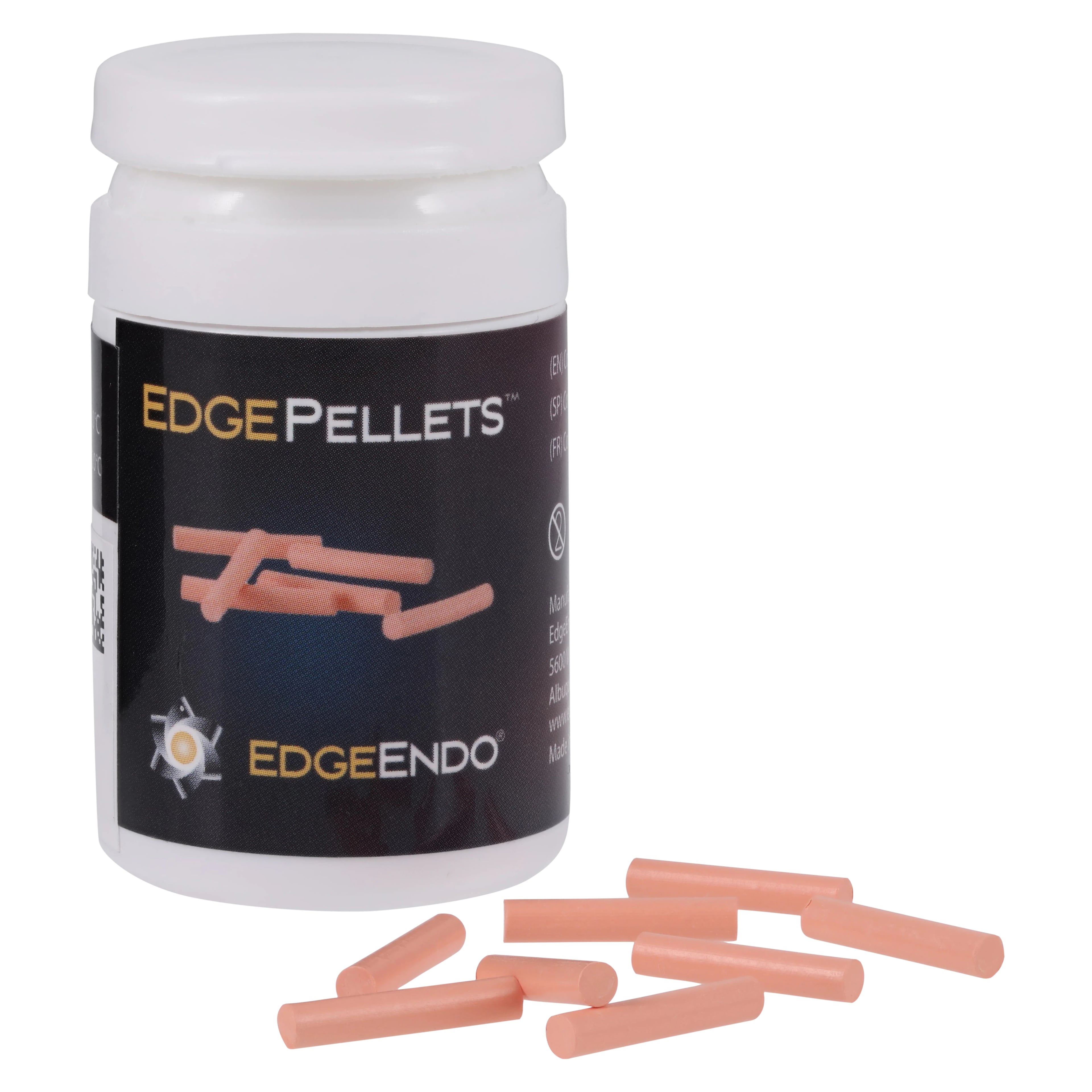 EdgePellet Gutta Percha Pellets, Standard, 17mm, 100/Box