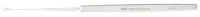 Miltex Shapleigh Ear Curette, Small, 6" Stainless Steel, Reusable