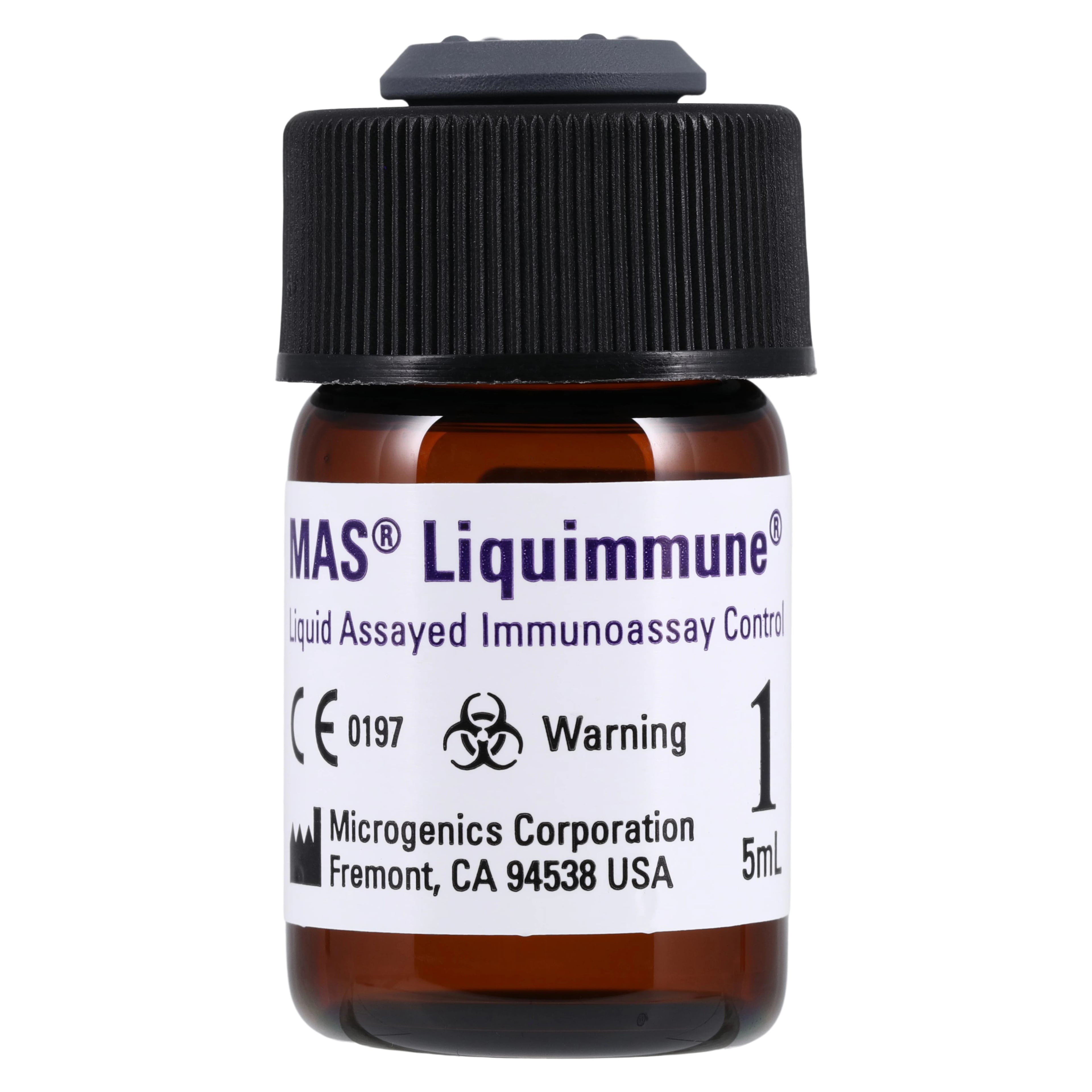 Liquimmune MAS Assay Control Level 1, Multi-Analyte Immunology Control, 6 x 5 mL Vials, 2345473