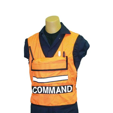 Conterra ICS Command Vest, Orange, "Finance"