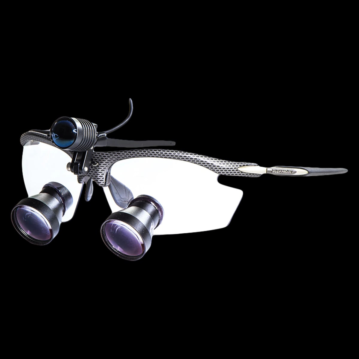 Epic Loupes with Rudy Frames, Binocular, 3.0x Magnification, 01KT8PD57V7P0KAAECF3EMDRFK