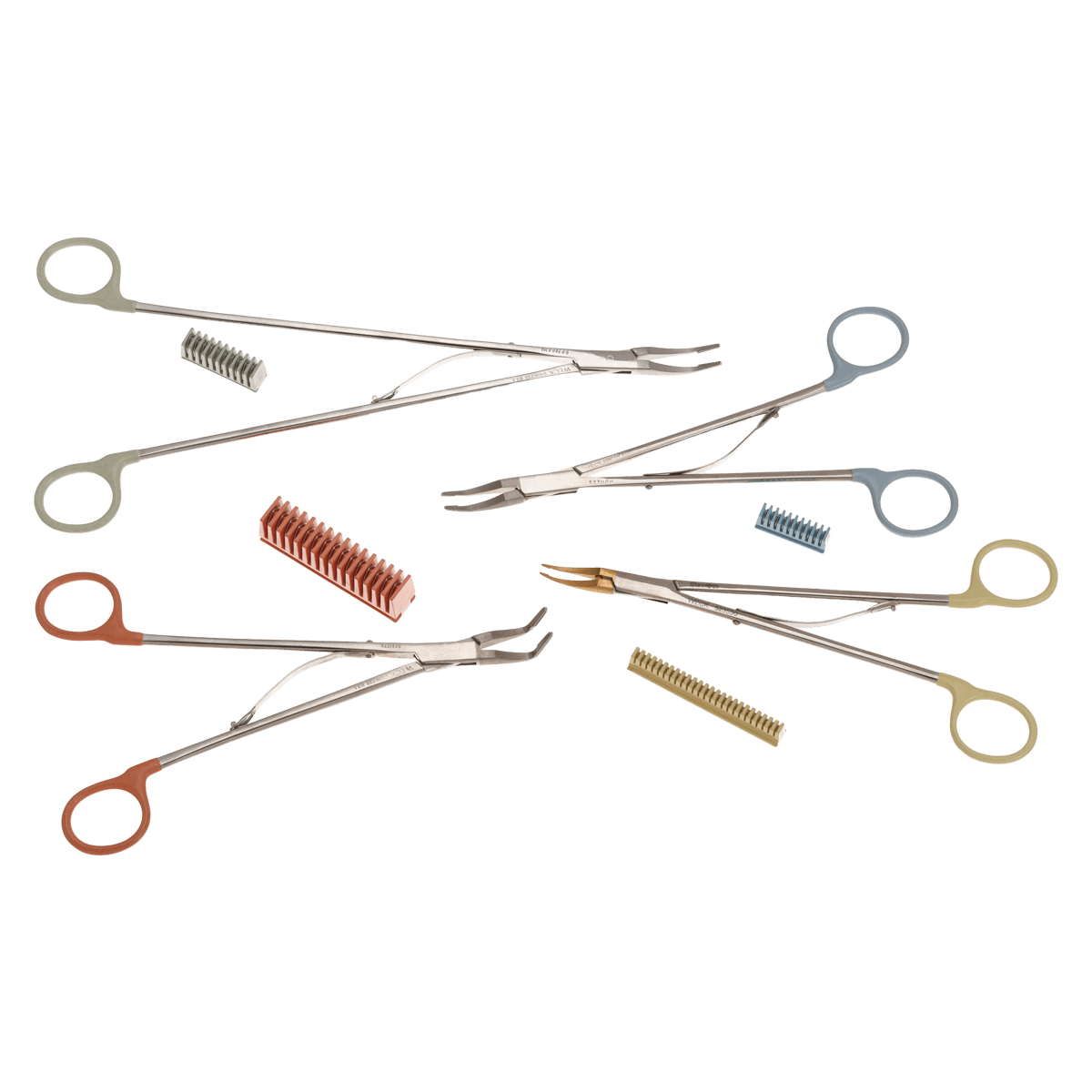 Teleflex Medical Hemoclip Ligating Clip, Small, Reusable, with Lateral Transverse Grooves