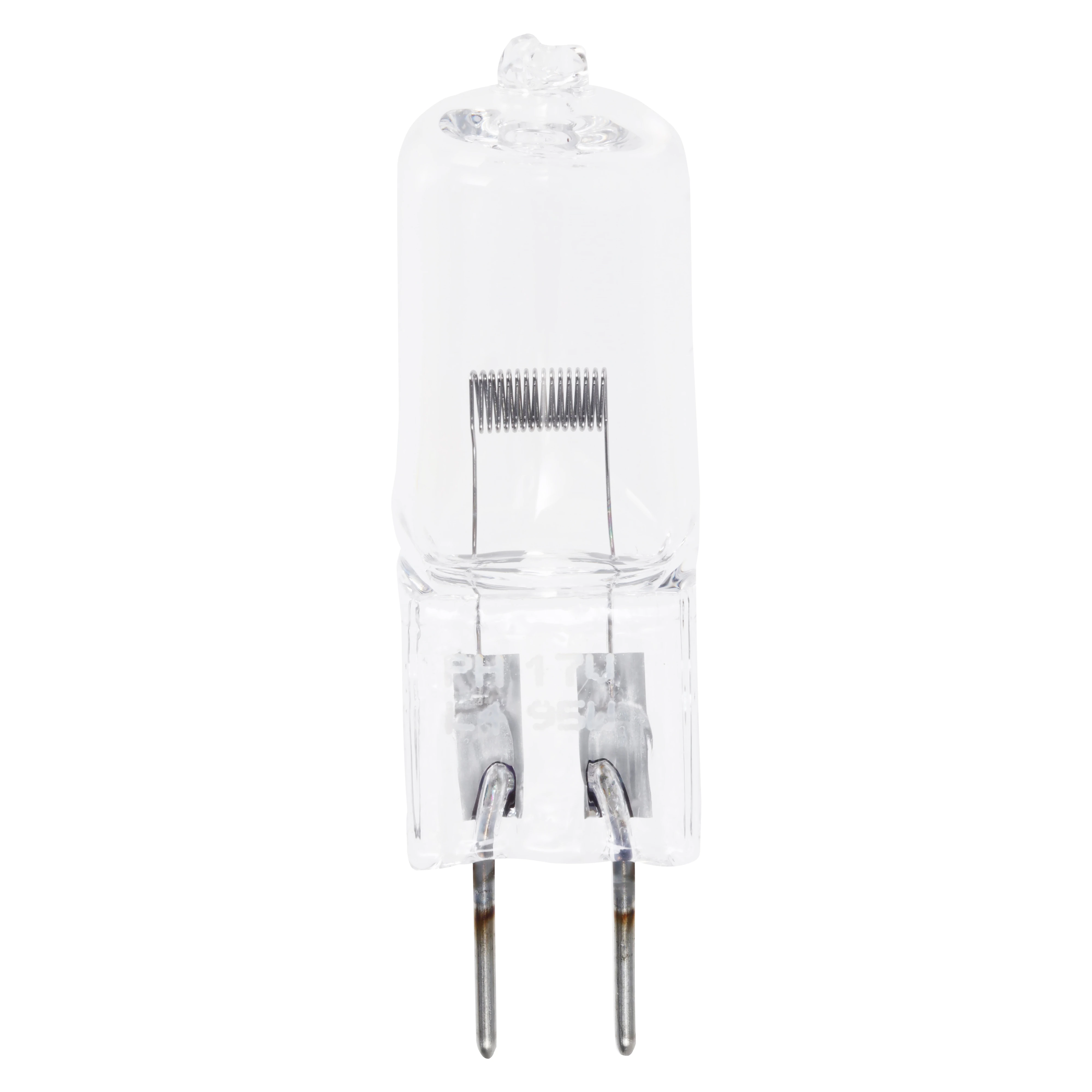 A-dec Operatory Light Halogen Bulb, 95W, 17V, T4, G6.35 2-Pin, 2 in, Clear, 041.709.00