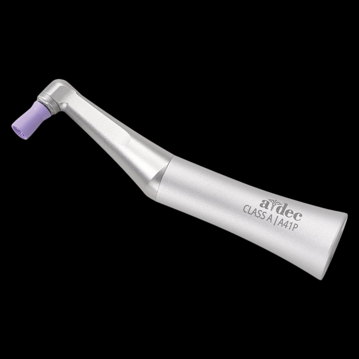 Adec A41P Hygiene Prophy Low Speed Air Handpiece, 4:1 Ratio, Cups, Class A, Unlit