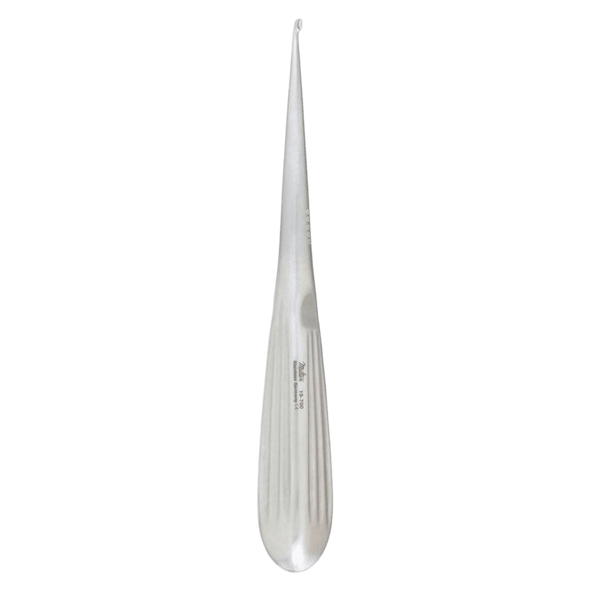 Spratt Brun Curette 2/0, 6-1/2" Stainless Steel, Autoclavable, Reusable, 1/Each