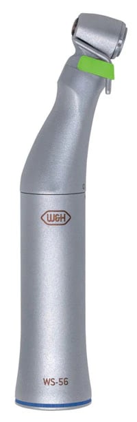 W&H WS-56 1:1 Surgical Handpiece, Contra Angle, Push-Button Autochuck, Single Spray