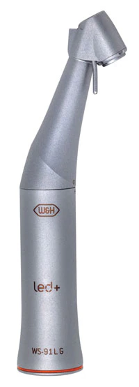W&H WS-91 L Surgical Contra Angle, 45° Head, Mini LED+, 1:2.7 Ratio, 1/Pkg