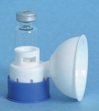 BD PhaSeal Protector 14 Drug Vial Adapter, 20 mL Air Equalizing Capacity, Sterile, Blue/White, 200/Case