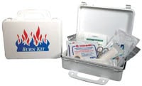 Fieldtex Products Compact Burn Kit, Polypropylene Case, First Aid Burn Treatment Kit