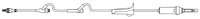 Amsafe IV Administration Set, Needleless Y-Injection Site, 60 Drops/mL, 83", Rotating Male Luer Lock, Non-DEHP, Latex-Free