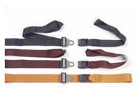 Ferno Washington Restraint Strap, Nylon Webbing, Metal Buckle, 7 ft, Black