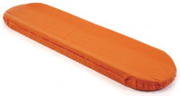 Ferno Cot Mattress, Contour, Vinyl Coated Nylon with Beveled Side Bolsters, Orange