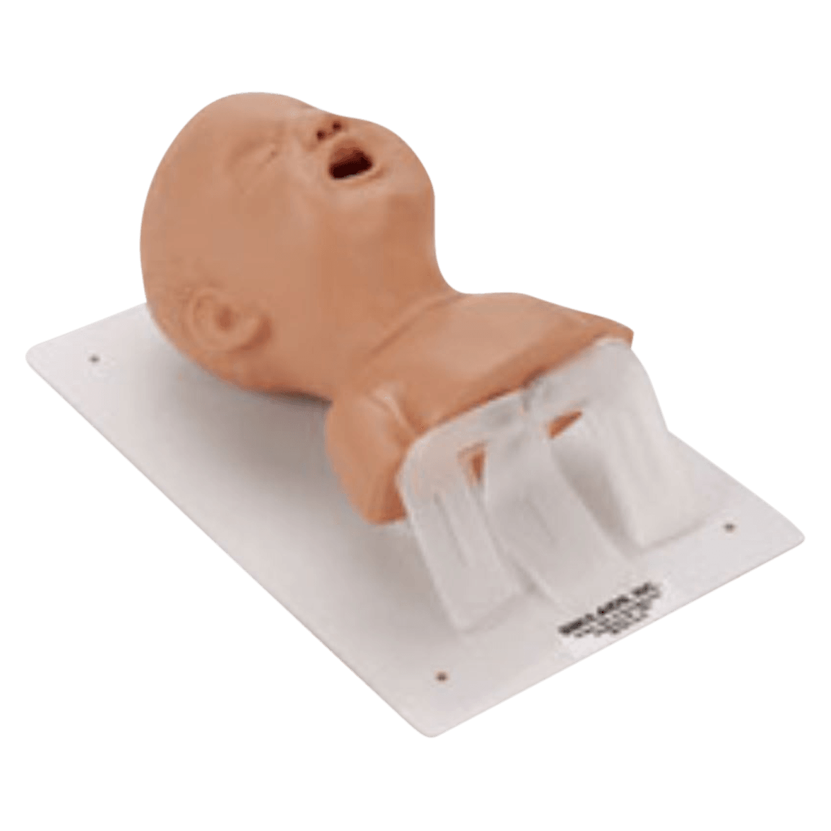 Nasco Healthcare Intubation Head-Infant Training Manikin, 15x10x8", with Carry Bag and Lubricant, Each