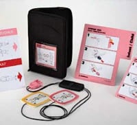 Lifepak 500 Training Pads, Pediatric AED Electrode Kit, 5 Pairs/Box