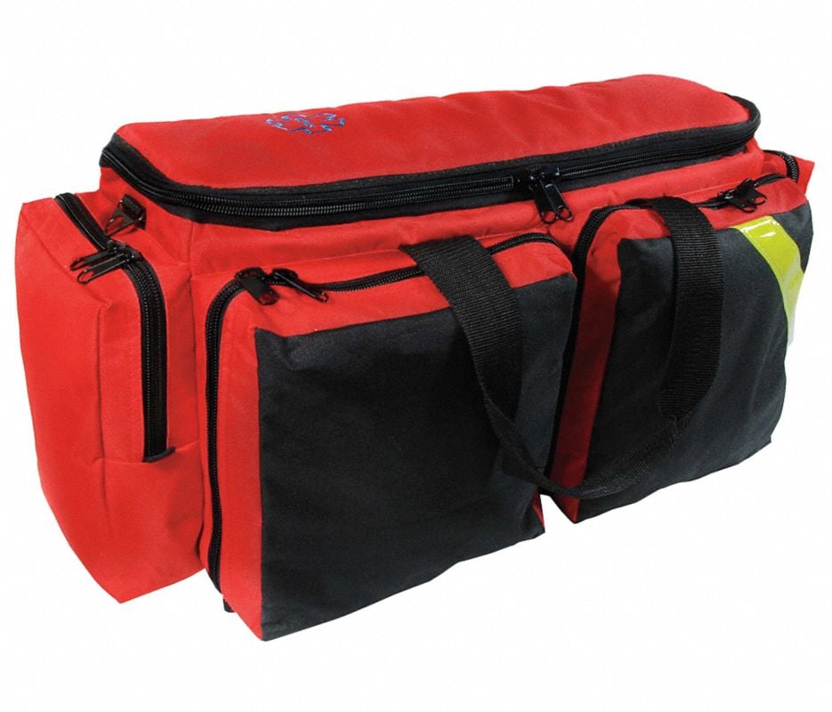 Medsource International Deluxe O2 Bag, Red