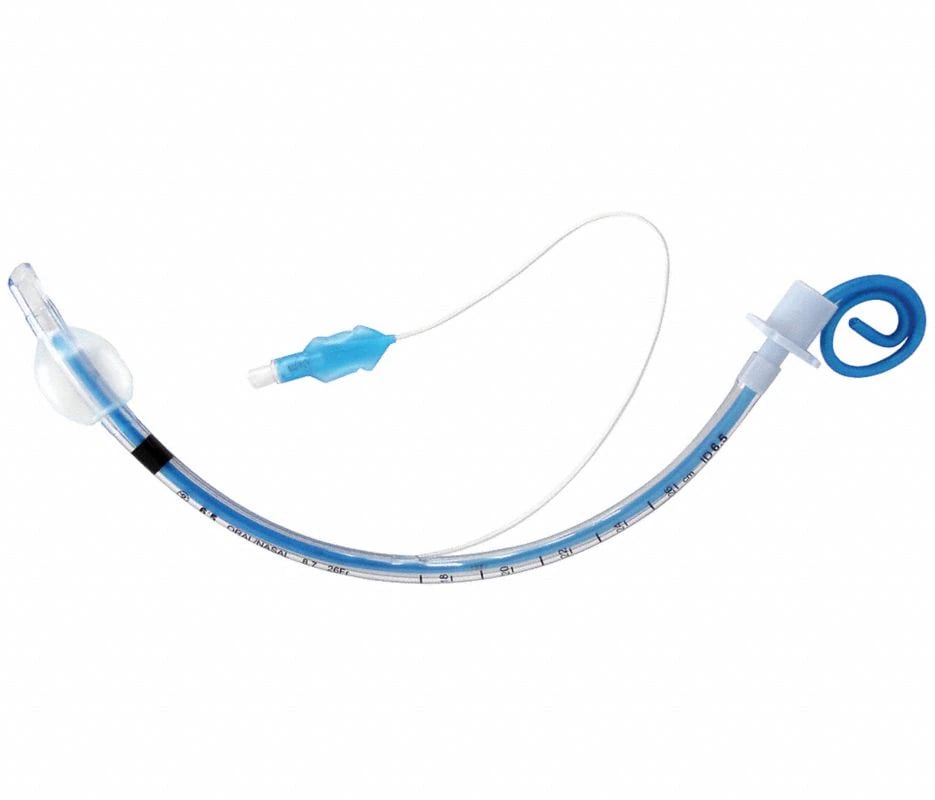Endotracheal Tube, Cuffed, with Stylet, 9mm, Each