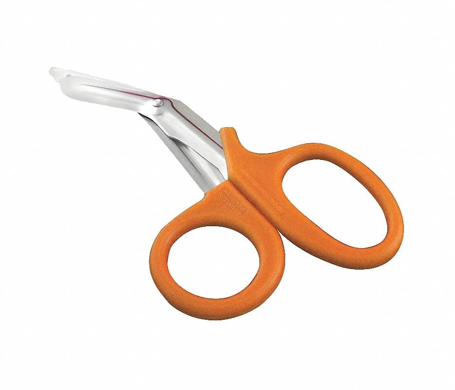 Utility EMS Shears, 7-1/2" Stainless Steel, Autoclavable, Each