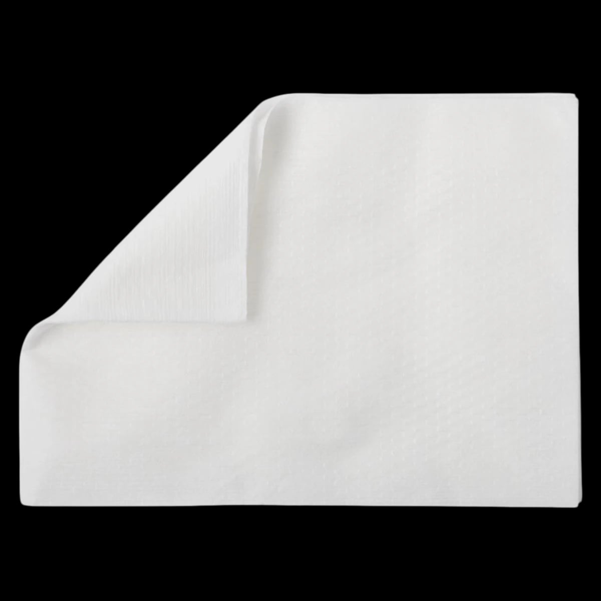 NatureSoft Flushable Cleansing Dry Wipes, Unscented, White, 8x10", 500/Case