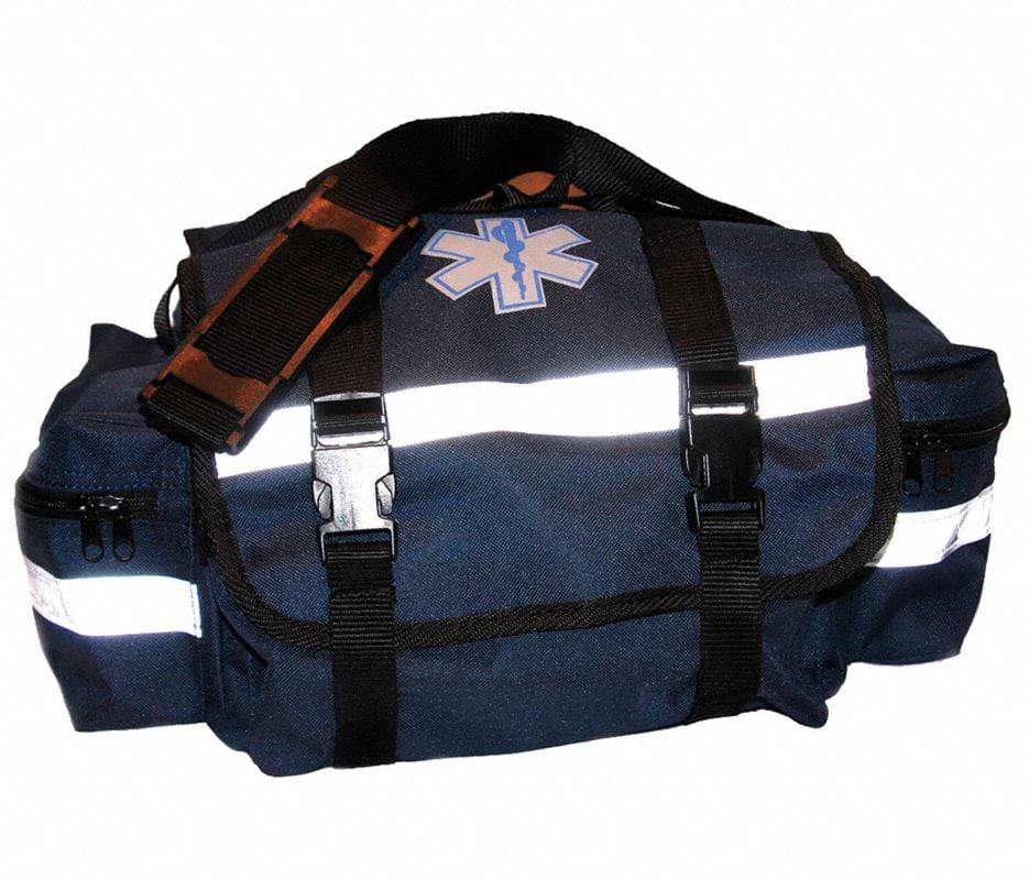 Medsource International Deluxe Cab Bag, Navy, 9x7x13"