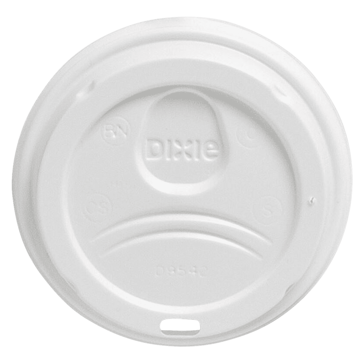 PerfecTouch Hot Cup Lids for 10-16 oz & 12-20 oz Cups, White, 50/Package
