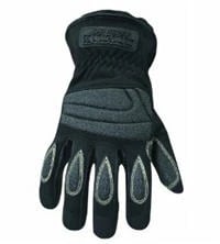 Ringers Kevlar/Thermoplastic Rubber Extrication Impact Gloves, Small, Black, Pair