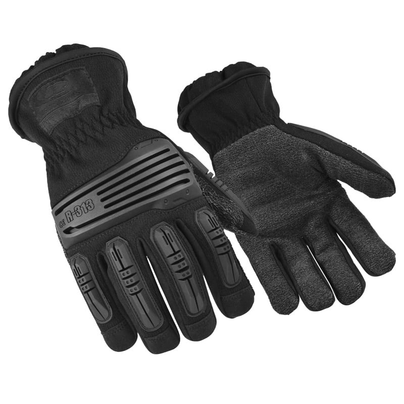 Ringers Kevlar/Thermoplastic Rubber Extrication Impact Gloves, Medium, Black, 1/Pair, 01KT0J08BH34ZX76FRHED438E7