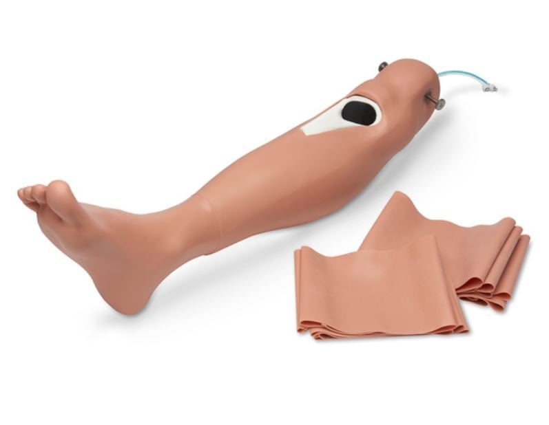 Nasco Healthcare Optional IO Leg Smart Stat Intraosseous Leg Simulator, Adult