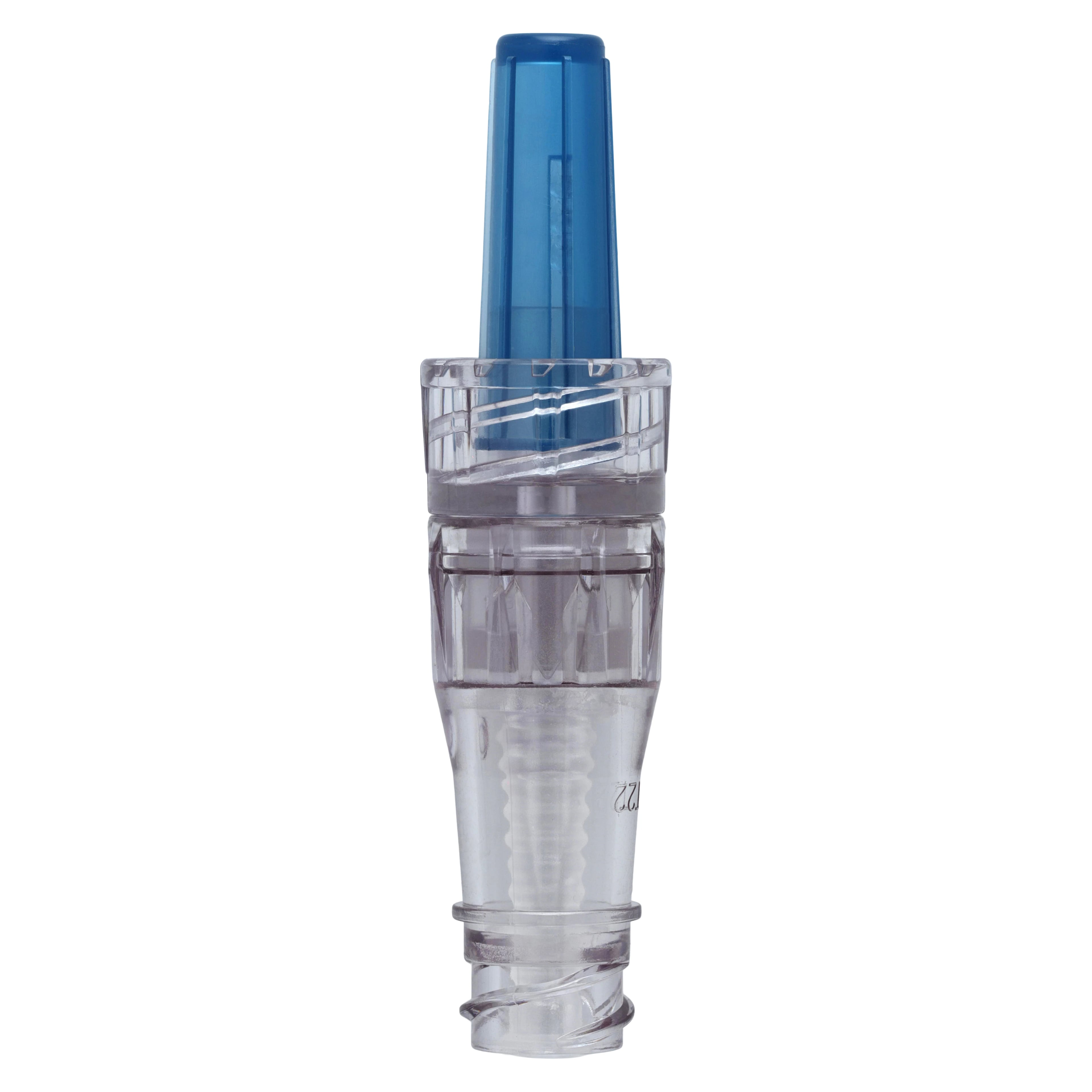 ICU Medical MicroClave Clear Neutral Displacement Needle-Free Connector, 100/Case
