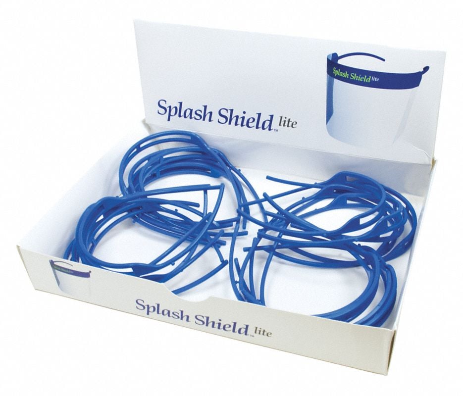 Unimed Splash Shield Replacement Frame, Assorted, Disposable, 5 Boxes/Case