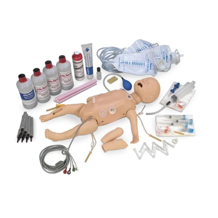 Nasco Healthcare Infant ECG Crisis Manikin