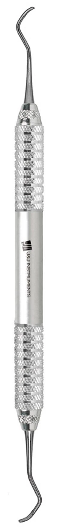 J&J Instruments Silk Columbia Curette 13/14, Double End, 9.5mm Handle, 95-742