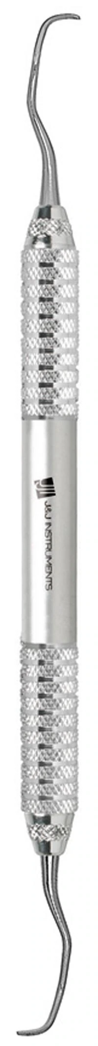 J&J Instruments Silk Gracey Curette 13/14, Double End, Stainless Steel, 9.5mm Handle, 95-695
