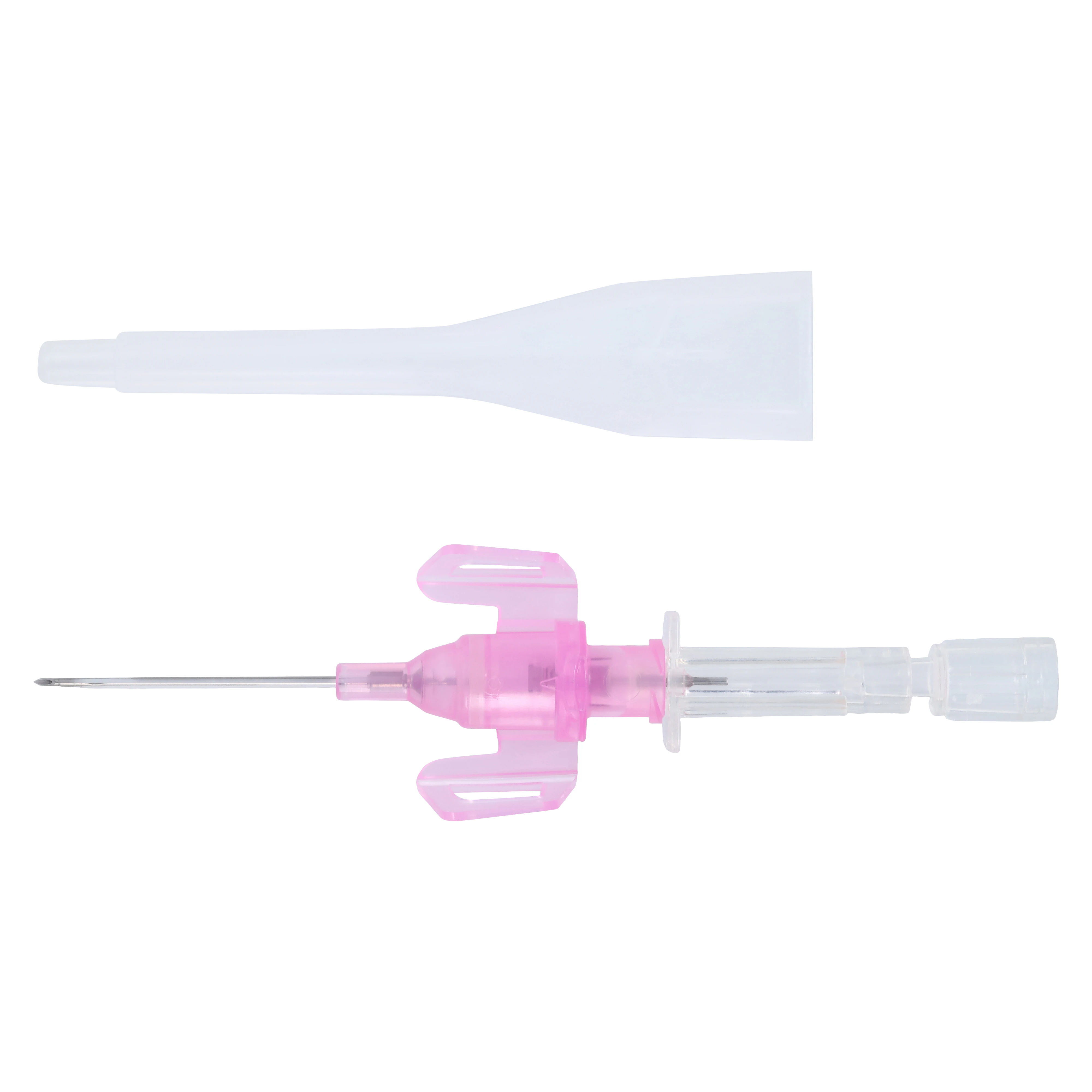 B. Braun Introcan Safety 3 IV Catheter, 20 Gauge, 1", Closed End, Pink, 50/Box