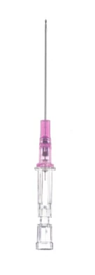 Introcan Safety IV Catheter, 20 Gauge, 1-1/4", Pink, Straight, Non-DEHP, Latex-Free, Sterile, Each