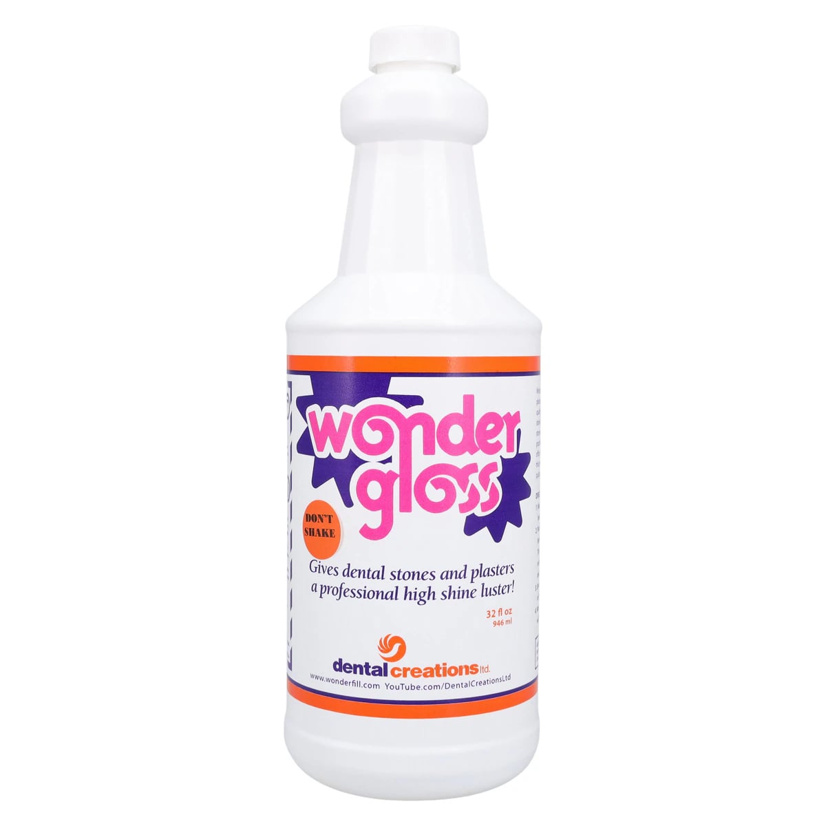 Wondergloss Model Shine, 32 oz Bottle, Dental Creations