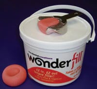 Wonderfill Tongue and Void Filler, 1.13 kg (39 oz) Tub, 344