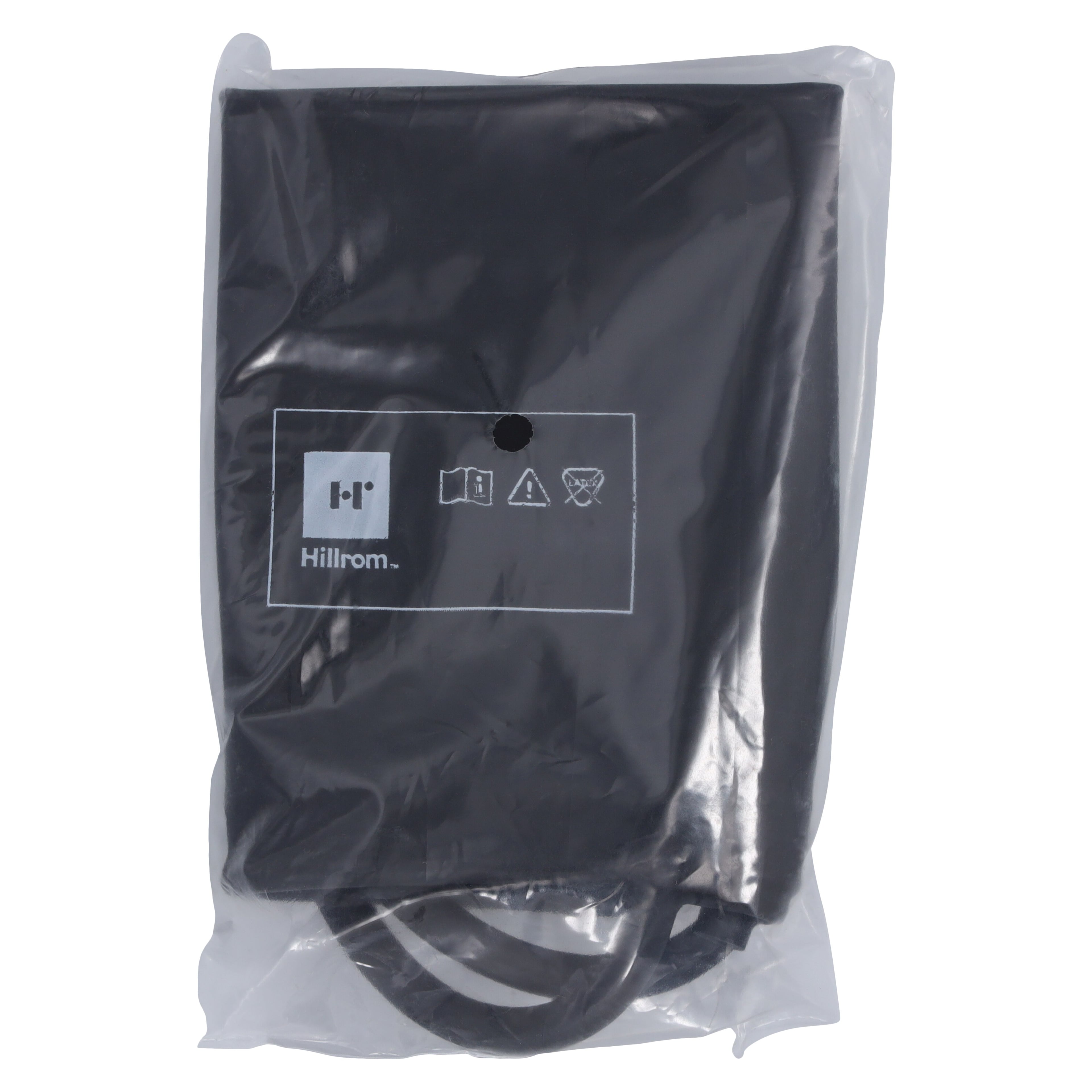 Tycos Inflation Bag 2 Tube, Size 12, Black, Latex-Free, For Aneroid/Mercury Sphygmomanometer