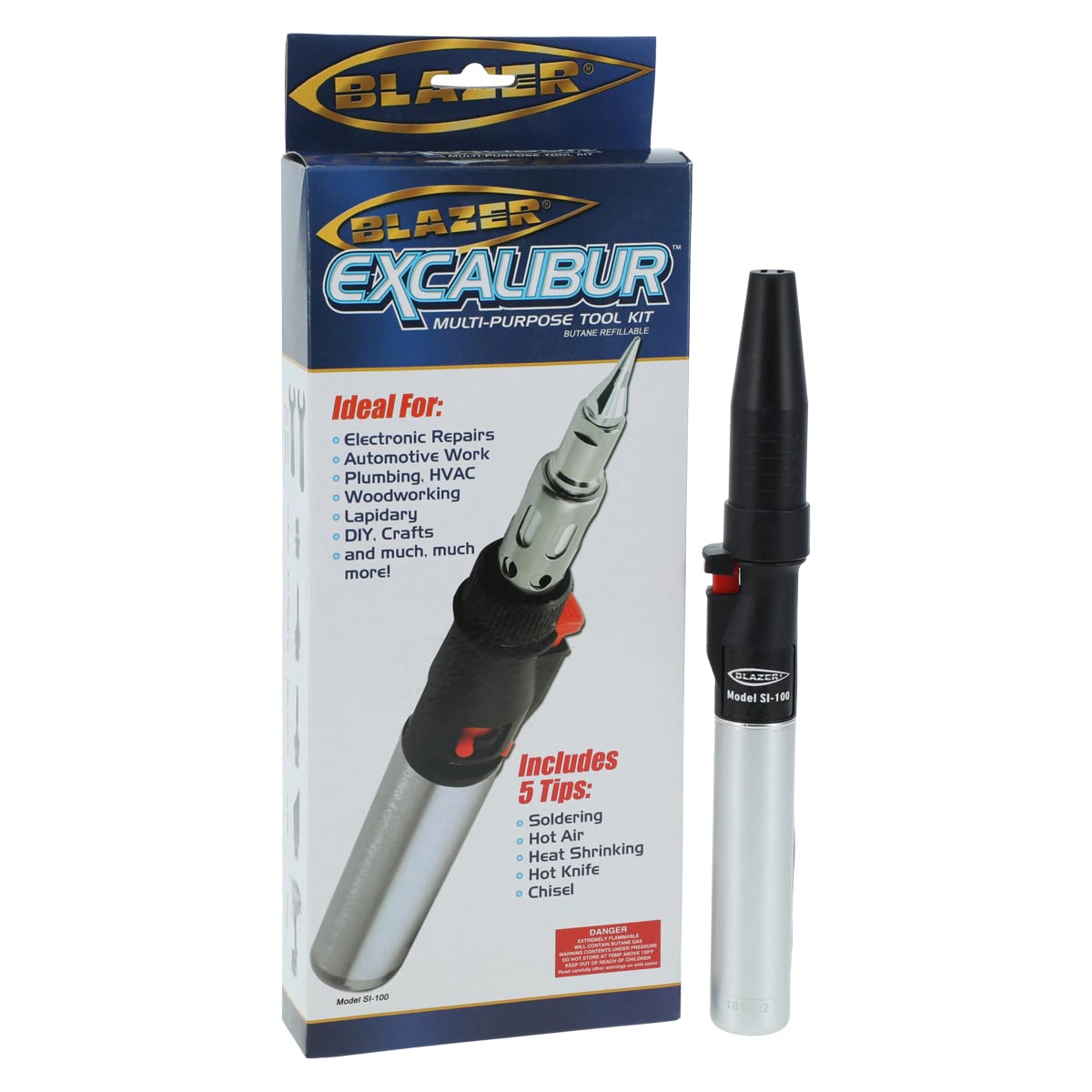 Blazer SI100 The Excalibur Soldering Torch Kit