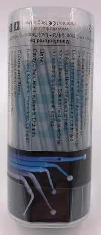 Magic-Brush Double Bending Micro Applicator Refill, Small, Silver, 150/Box