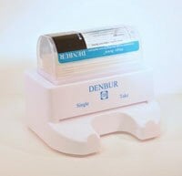 Denbur Single-Take Dispenser with Magic Brush Micro Applicators, X-Small, White, 150/Bx