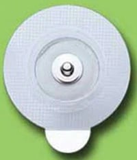 Conmed Cleartrace Electrocardio Electrode, Adult, 1.75" Vinyl Tab, Solid Gel, Snap, 30/Box