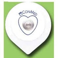 Conmed Suretrace EKG Snap Electrode, Monitoring, Non-Radiolucent, Adult, 1.8" Foam/Solid Gel, 30/Pack, 1800-030