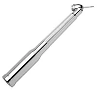Impact Air 45® High Speed Air Handpiece, 45° Angle, Push Button Autochuck, Single Spray, Non-Optic, 4-Hole Quick Disconnect, #408