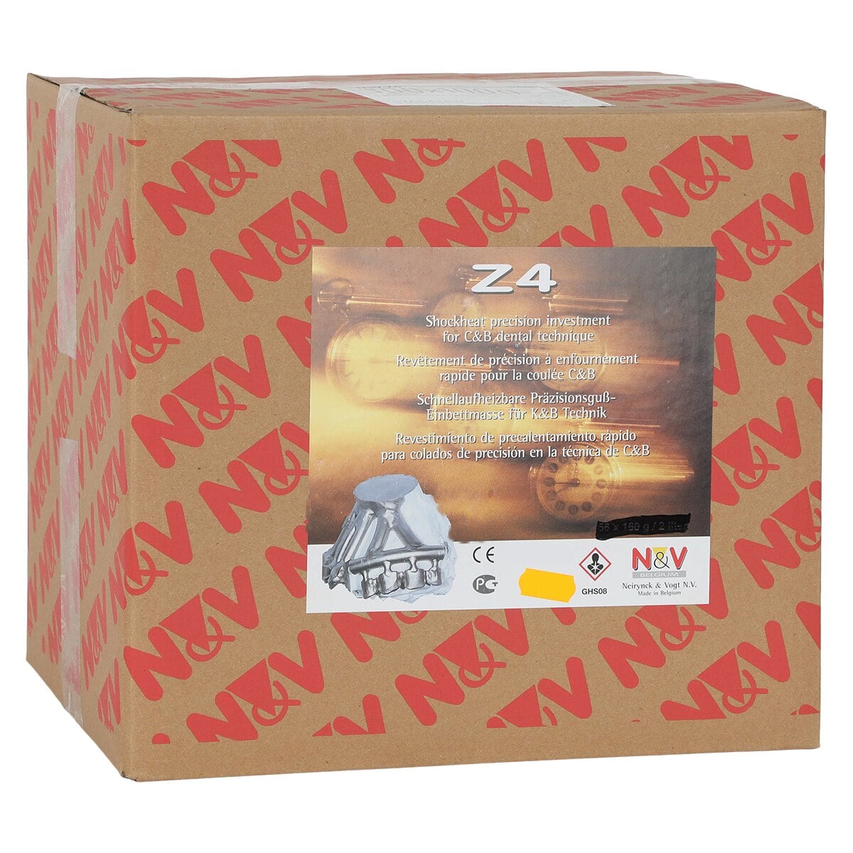 Vacalon Z4 Universal Rapid Cast Investment, 100g, Pack of 100