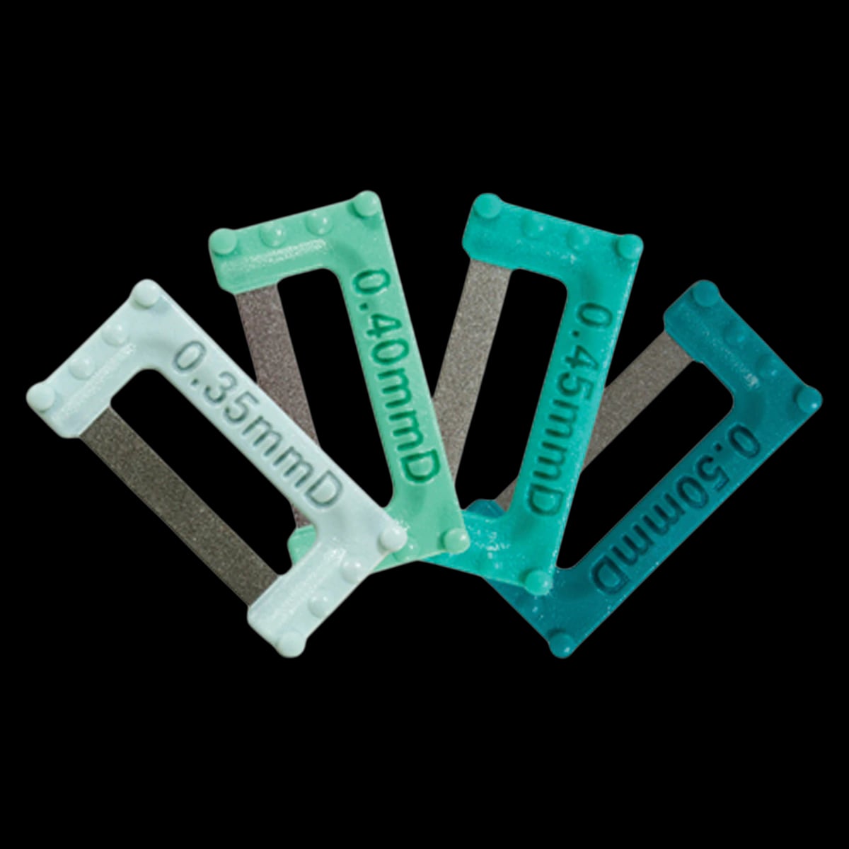 ContactEZ IPR + Optional Assorted Kit, 0.35mm-0.50mm, Double-Sided Widener Strips, 32/Box